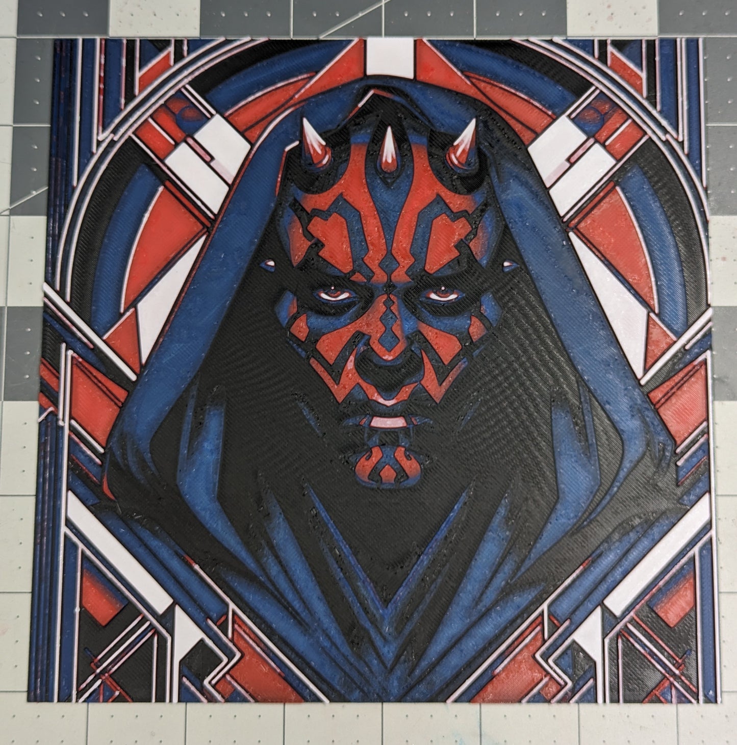 Art Deco Style Darth Maul