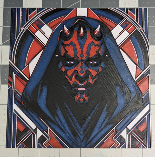 Art Deco Style Darth Maul