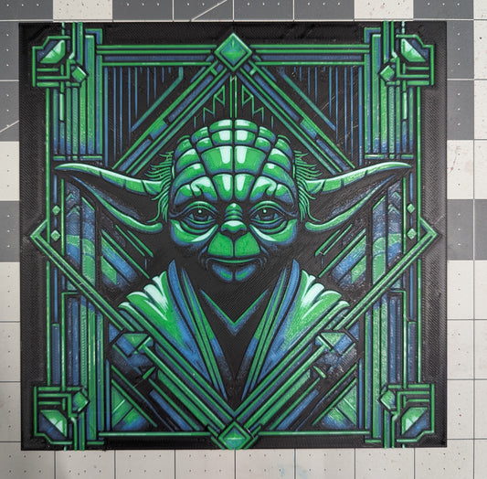 Art Deco Style Yoda
