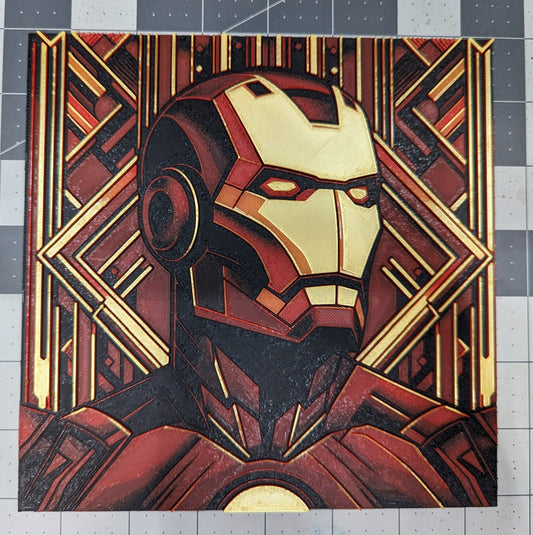 Art Deco Style Ironman