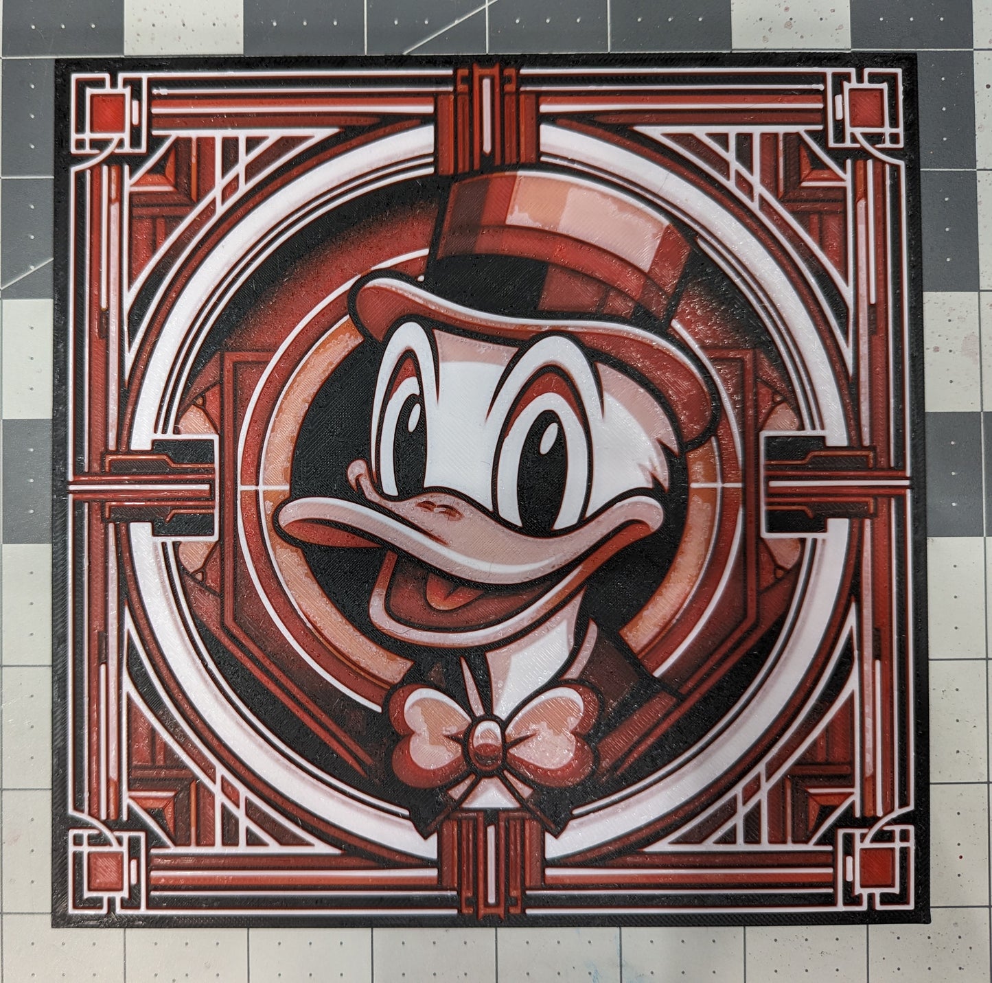Art Deco Style Donald Duck