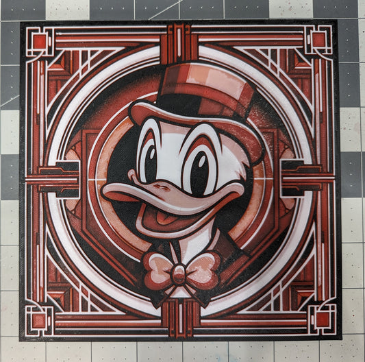 Art Deco Style Donald Duck