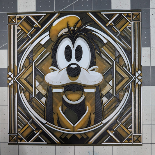 Art Deco Style Goofy
