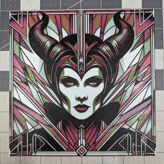 Art Deco Style Maleficent
