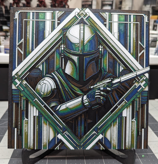 Art Deco Style The Mandalorian